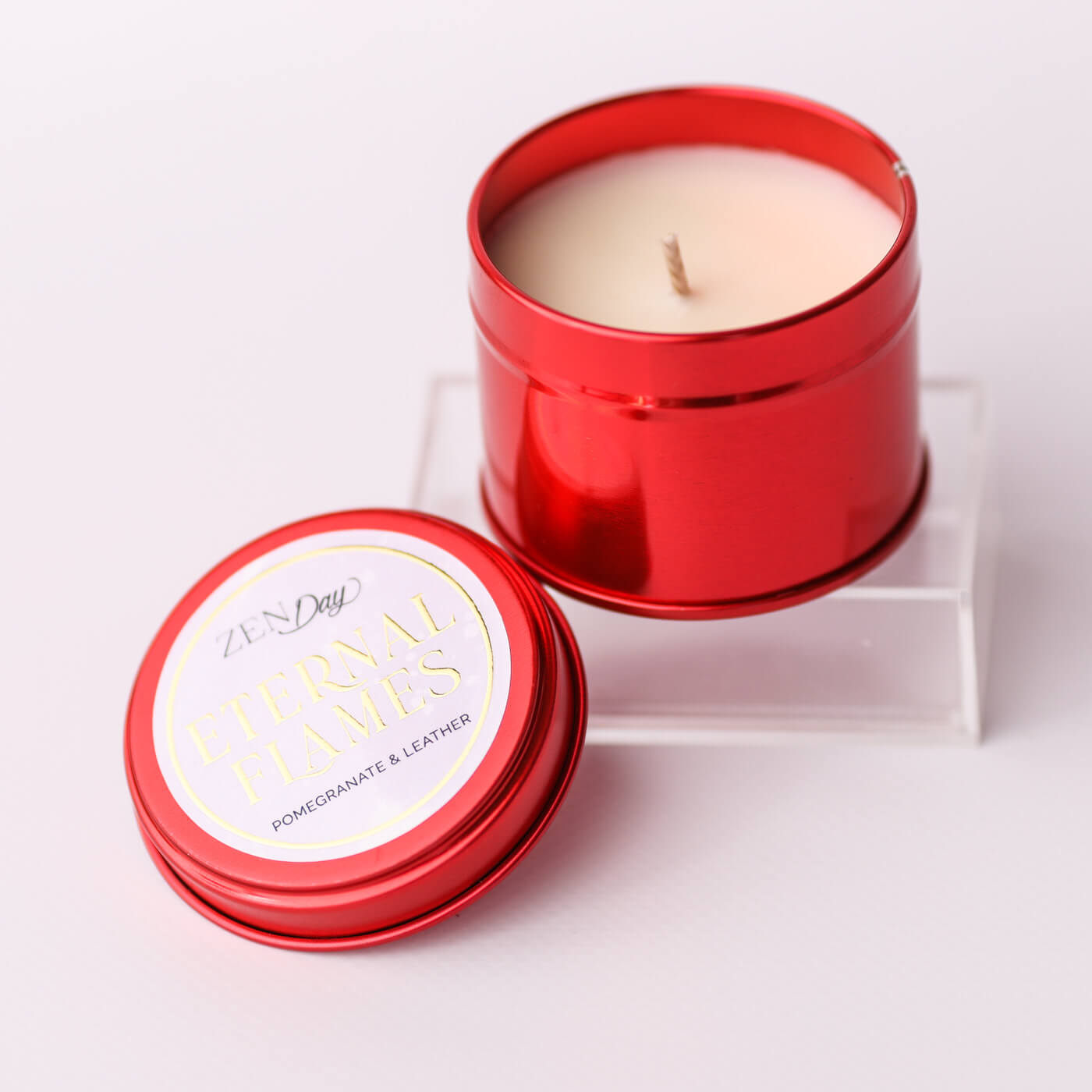 Lumânare ETERNAL FLAMES - Pomegranate & Leather