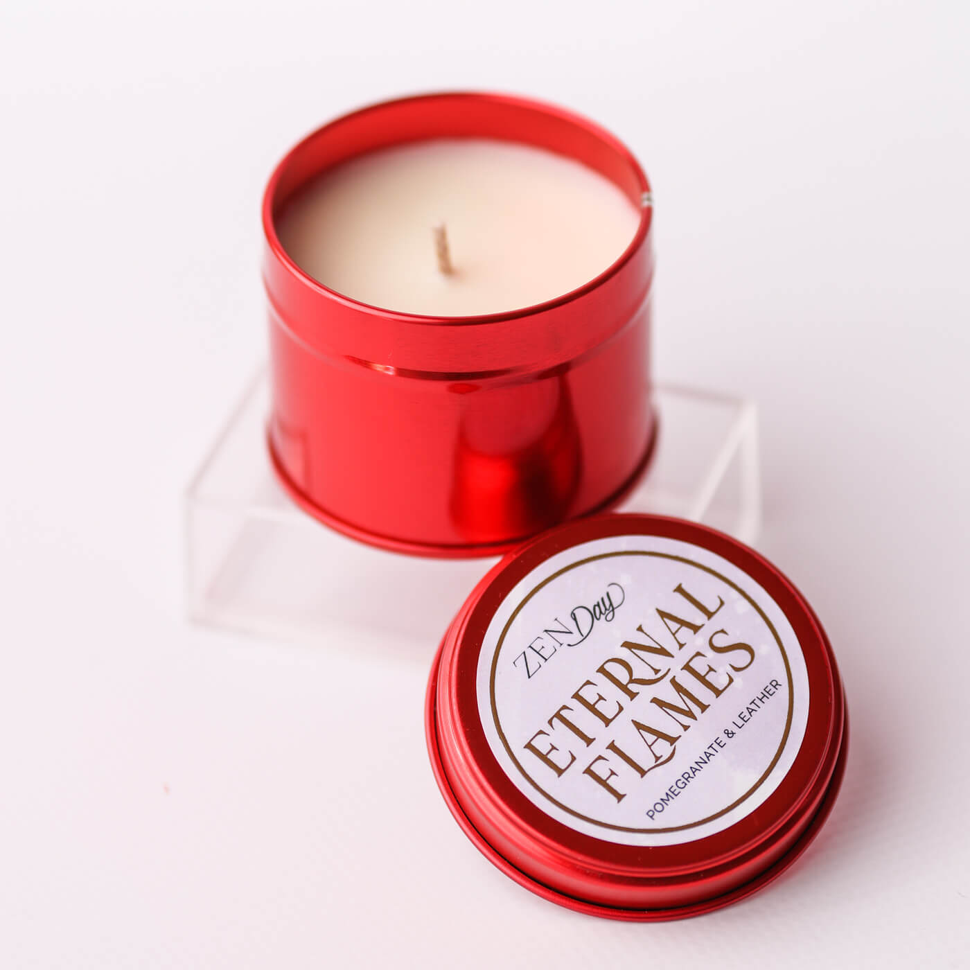 Lumânare ETERNAL FLAMES - Pomegranate & Leather