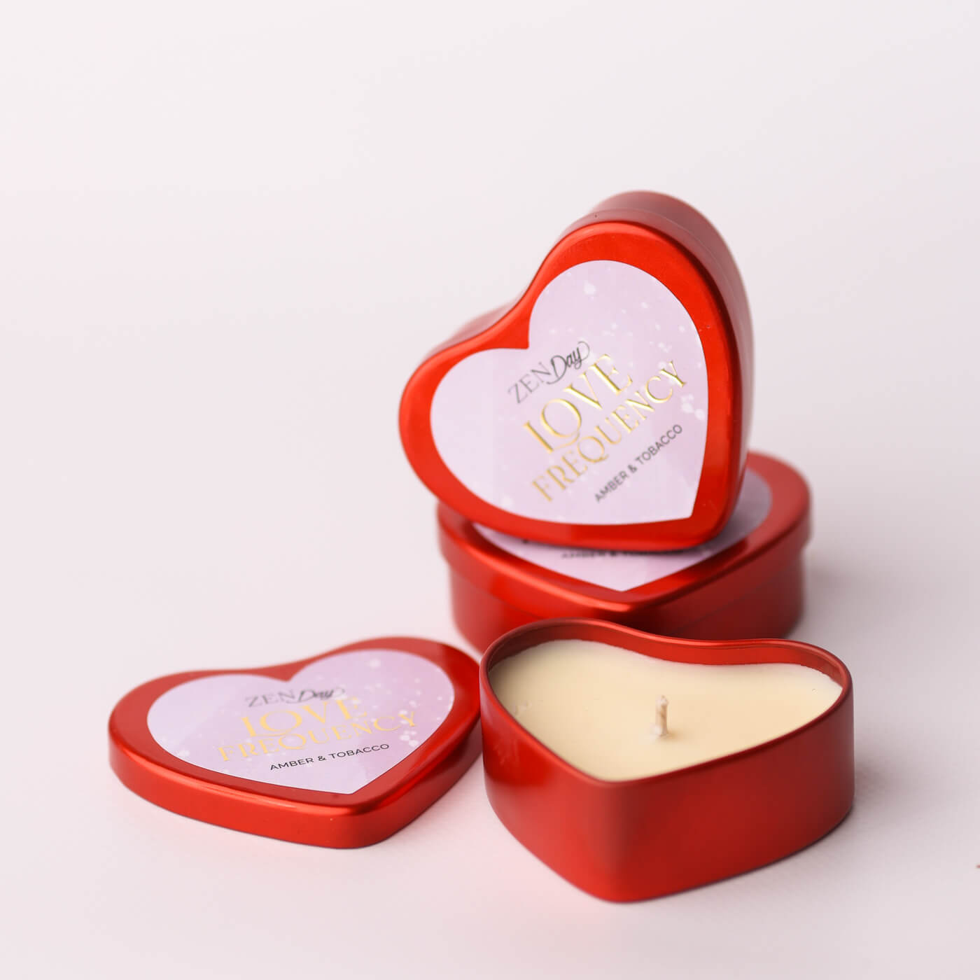 Lumânare LOVE FREQUENCY – Amber & Tobacco