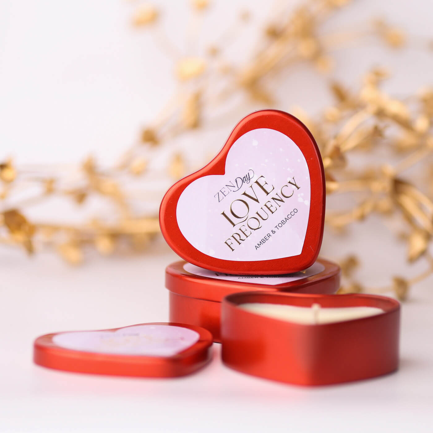Lumânare LOVE FREQUENCY – Amber & Tobacco