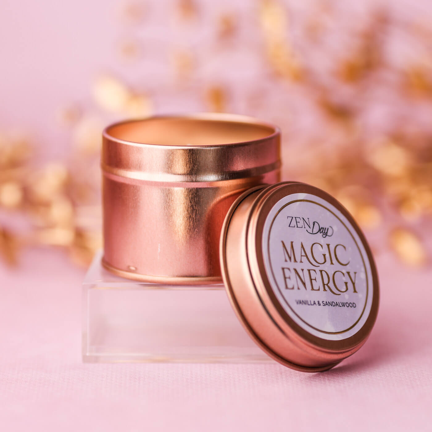 Lumânare MAGIC ENERGY - Vanilla & Sandalwood