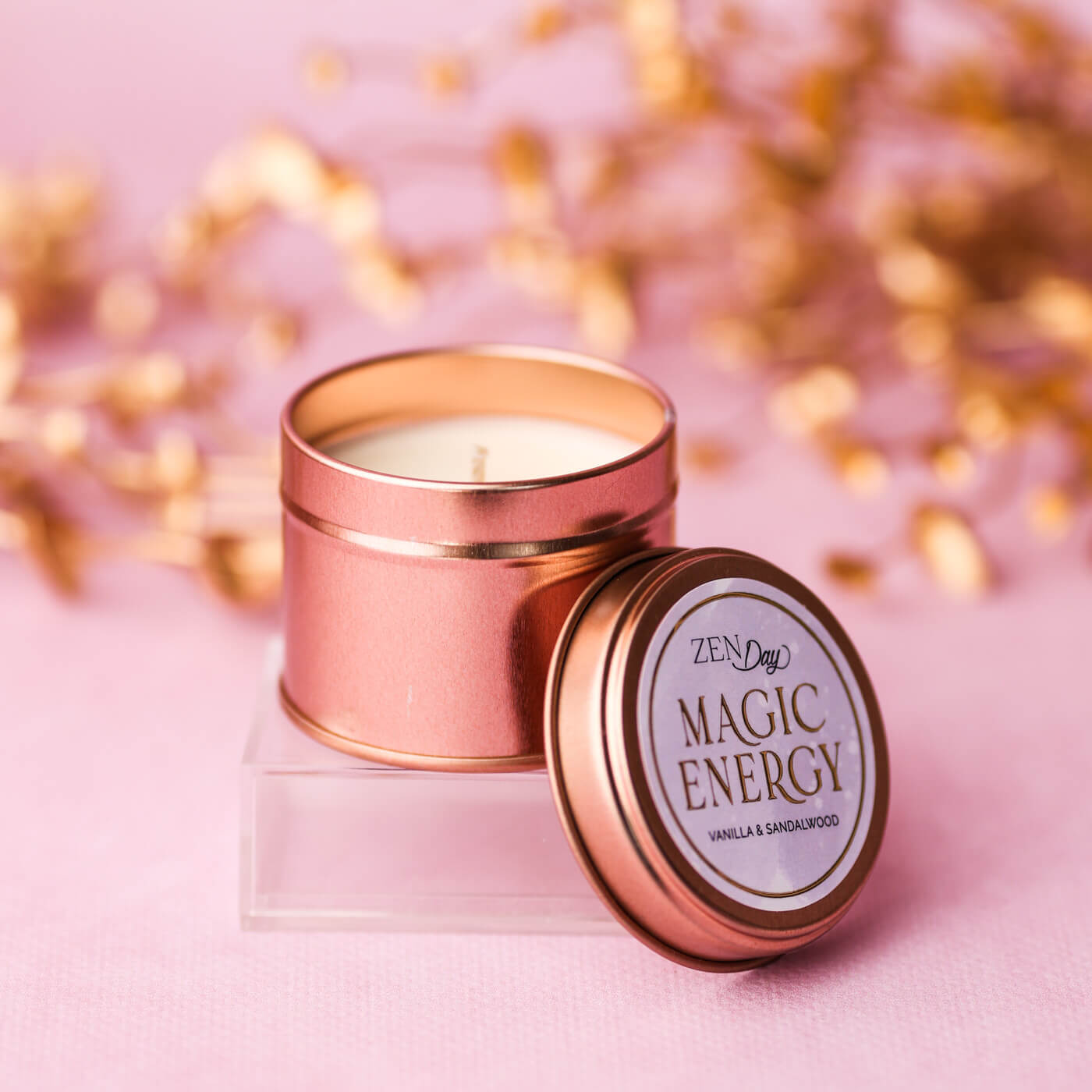 Lumânare MAGIC ENERGY - Vanilla & Sandalwood