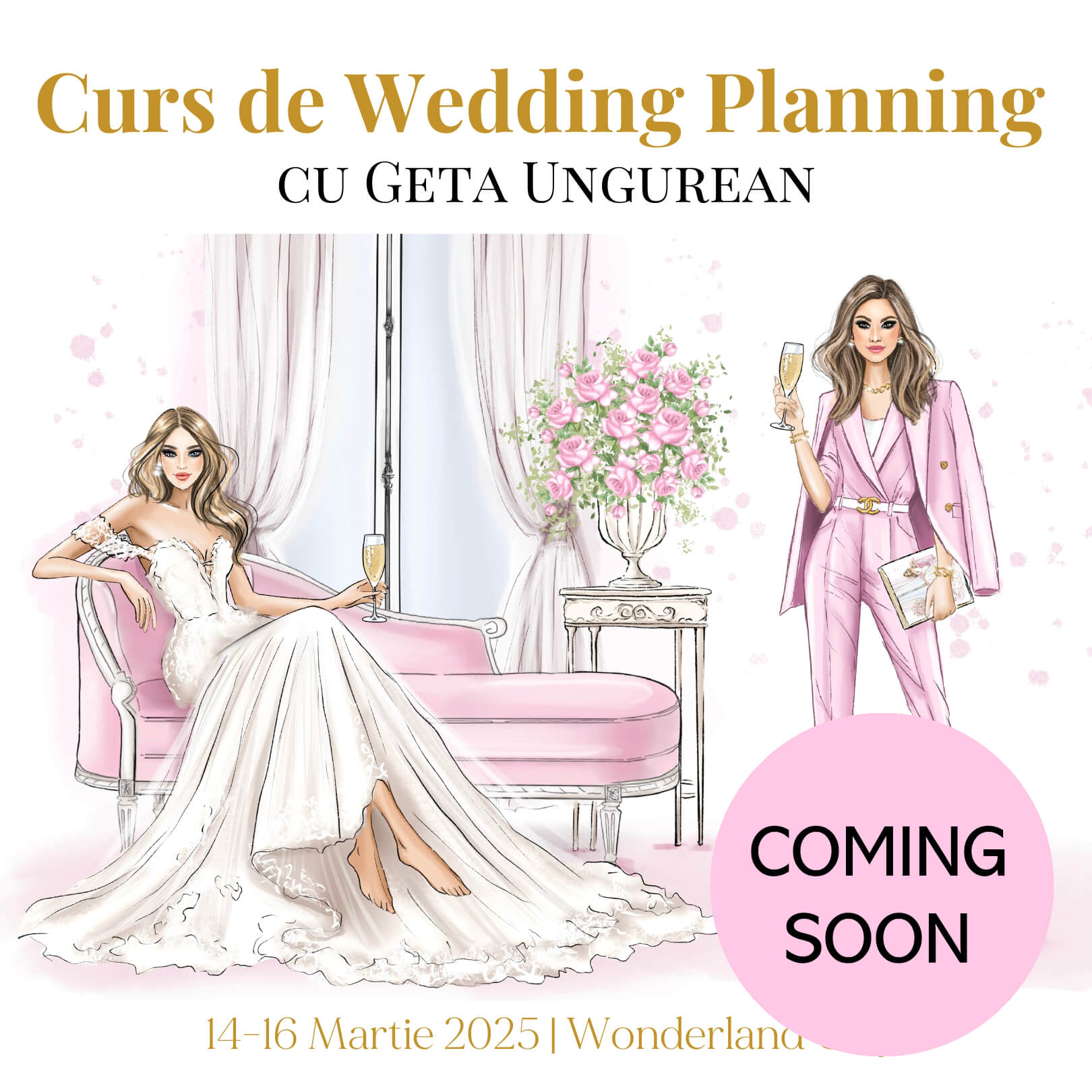 Curs Intensiv de Wedding Planning cu Geta Ungurean